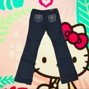 American Vintage Dark Blue Boot Cut Jeans